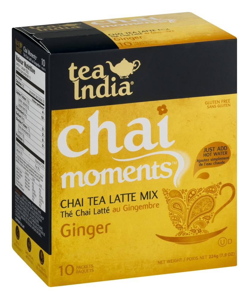 Tea India Chai Moments Ginger Latte Mix