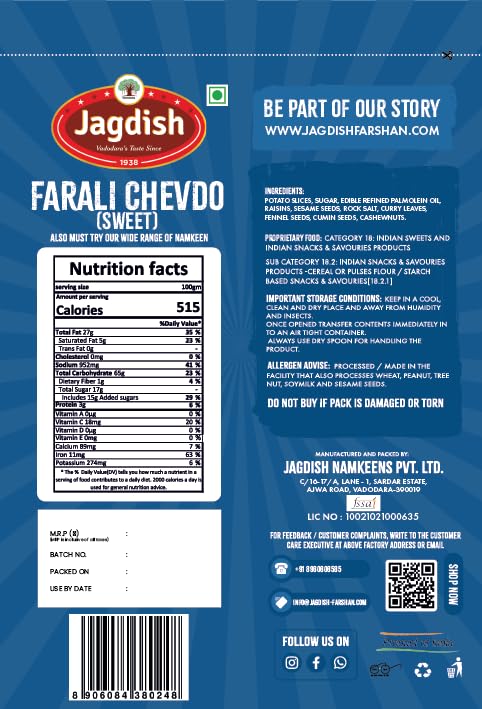 Farali Chevdo