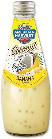 BANANA MILK DRINK W/ BASIL SEED Grain Market