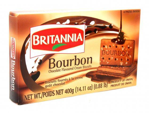 Bourbon Chocolate Cream Biscuits