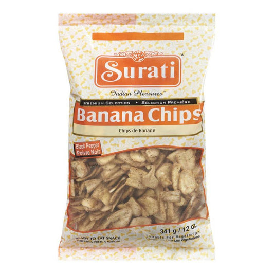 Banana chips black pepper