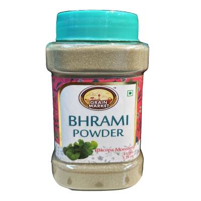 Bhrami powder grain market
