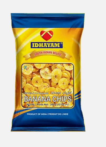 Black pepper banana chips