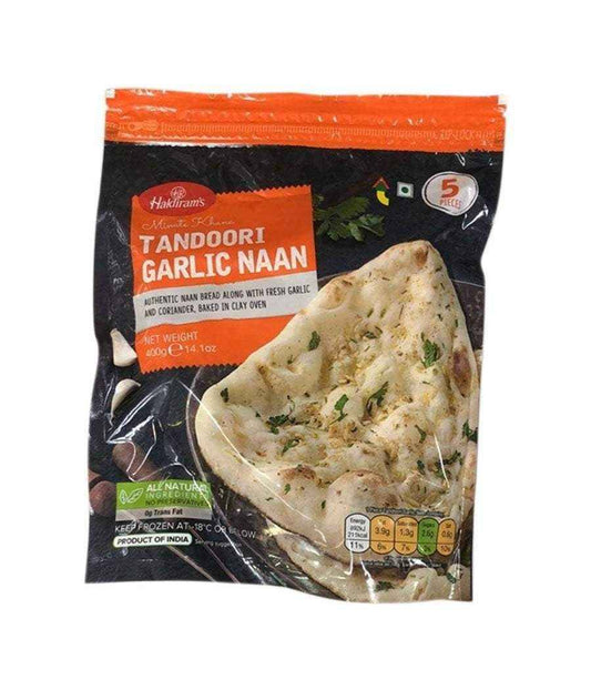 Tandoori garlic naan