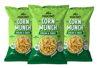 CREAM & ONION CORN MUNCH MAKINO