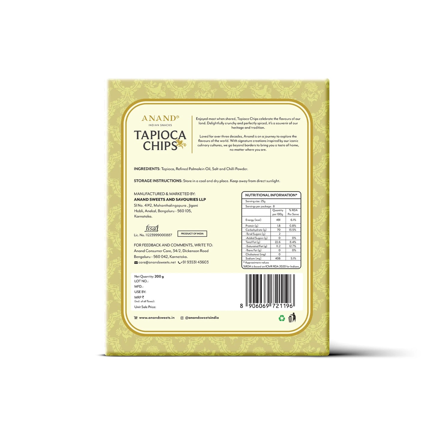 Tapioca Chips