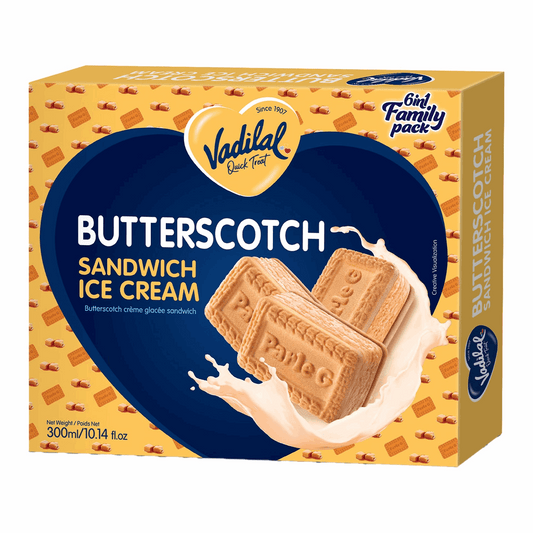 Vadilal Sandwich Icecream, Butterscotch