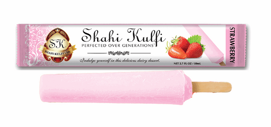STRAWBERRY SHAHI KULFI