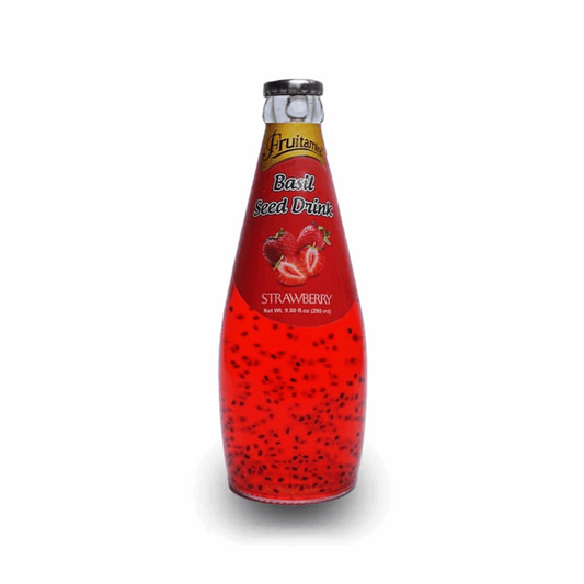 BASIL SEED DRINK STRAWBERRY FLAVOR ZYKA