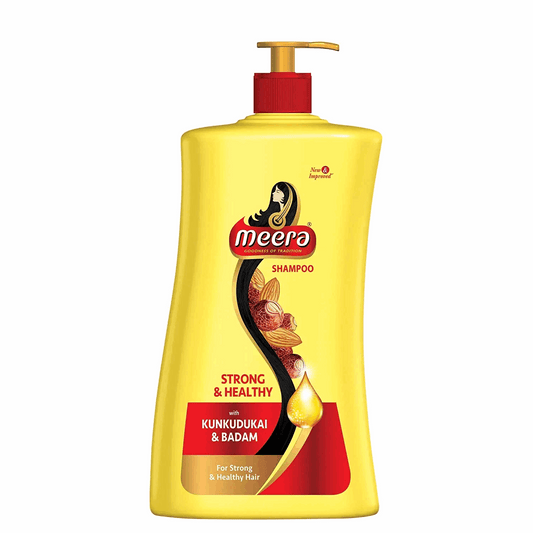 Strong&healthy(kunkudukai & badam) shampoo meera