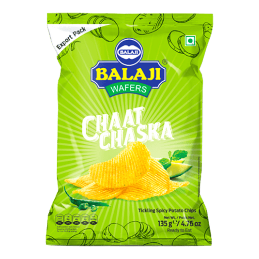 Chaat chaska potato wafer