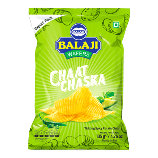 Chaat chaska potato wafer