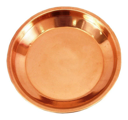 Copper pooja plate (EACH)
