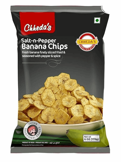 Salt n pepper banana chips