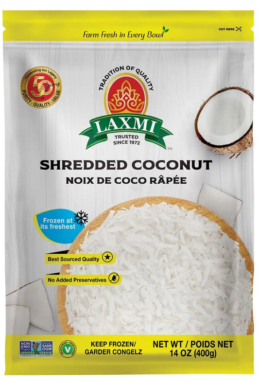 Laxmi · Frozen shredded coconut (400 g)