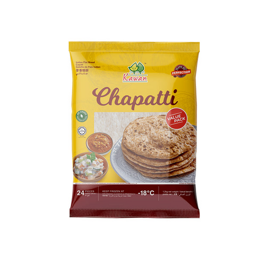 Chapati Indian Flat Bread (24 pieces)