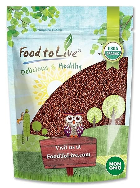 Organic red quinoa