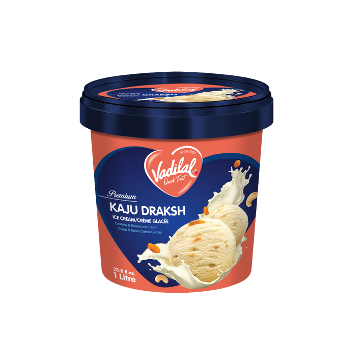 Kaju draksh ice cream (1 L)