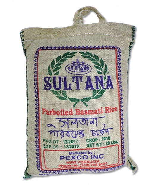 Parboiled basmati rice sultana