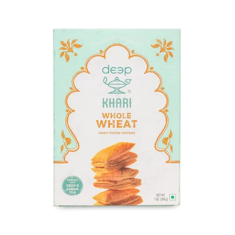 Whole Wheat Khari Puffed Pastries