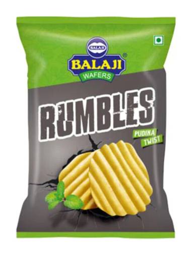 Rumbles Potato Wafers, Pudina Twist