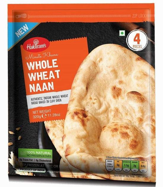 Whole wheat naan