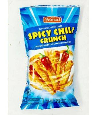 Spicy chilli crunch tubes