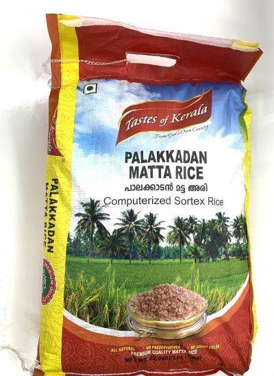 Palakkadan matta rice taste of india