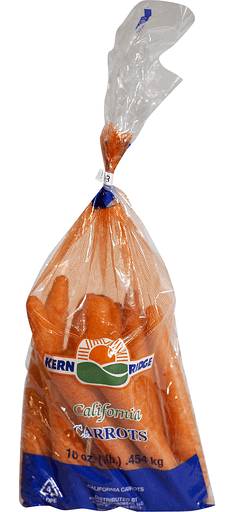 CELLO CARROT BAG
